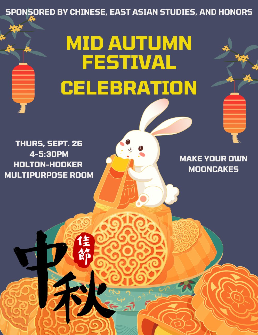 Mid-Autumn Festival Celebration poster