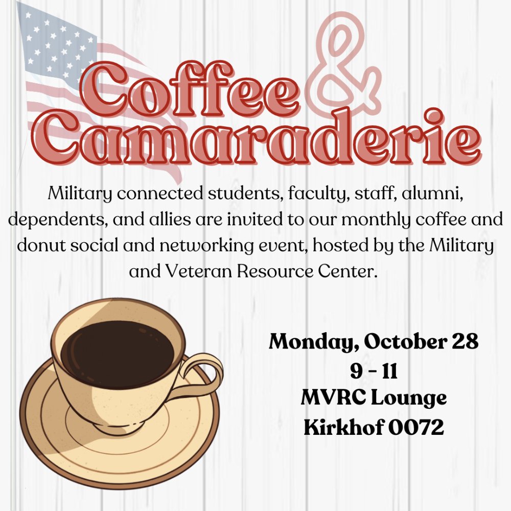 Coffee and Camaraderie information