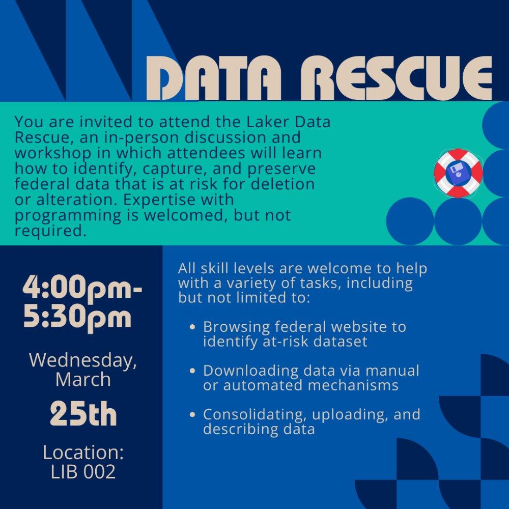 Data Rescue