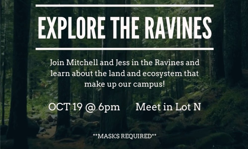 Explore the Ravines: HIKE!