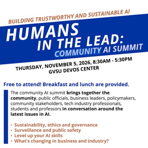 Humans in the Lead Flyer