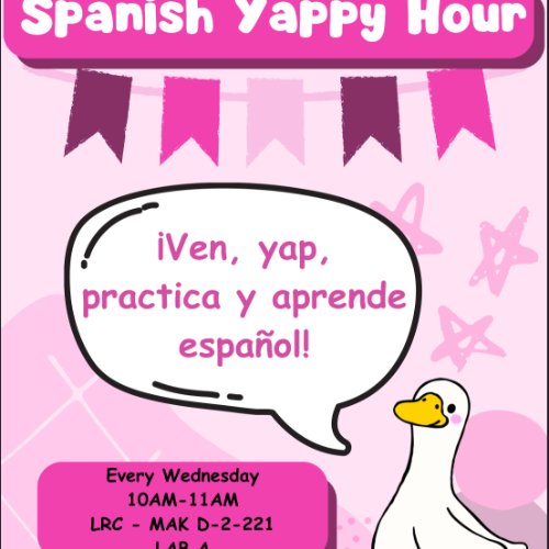 Spanish Yappy Hour - Spanish Conversation Hour - All Levels Welcome!