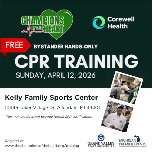 A graphic with all event details.