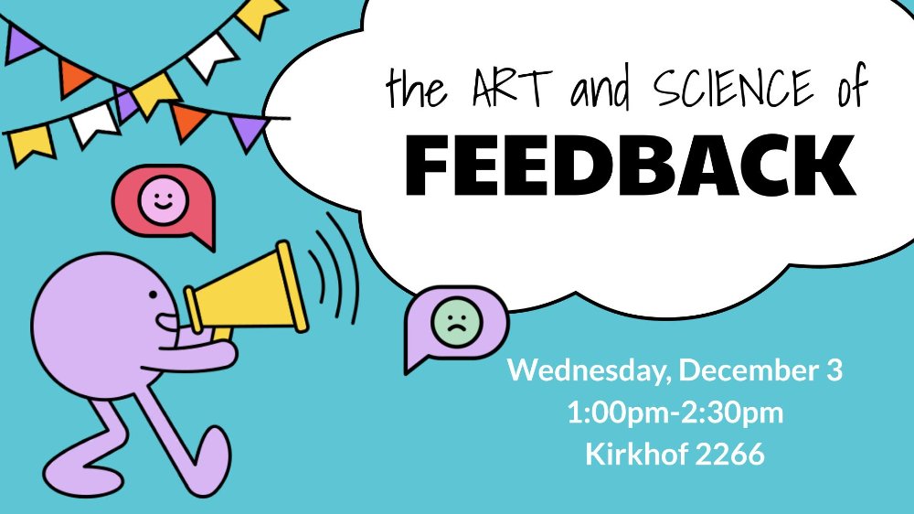 The Art & Science of Feedback