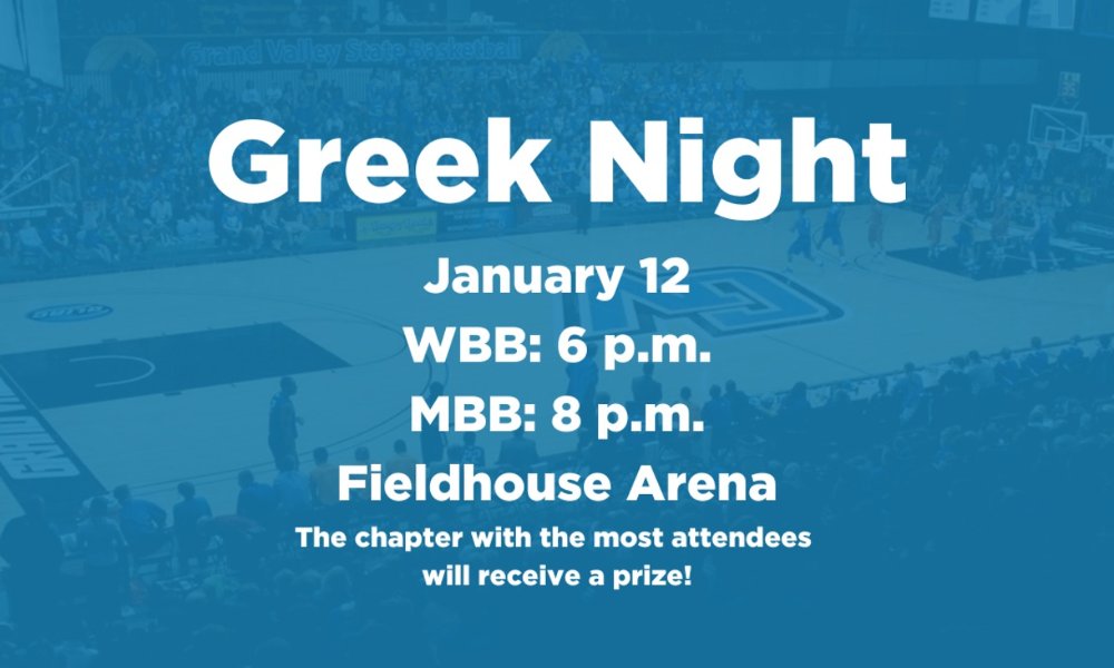 Greek Night: GVSU vs. Wayne State