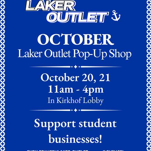 F26 October Laker Outlet Pop-Up Shop