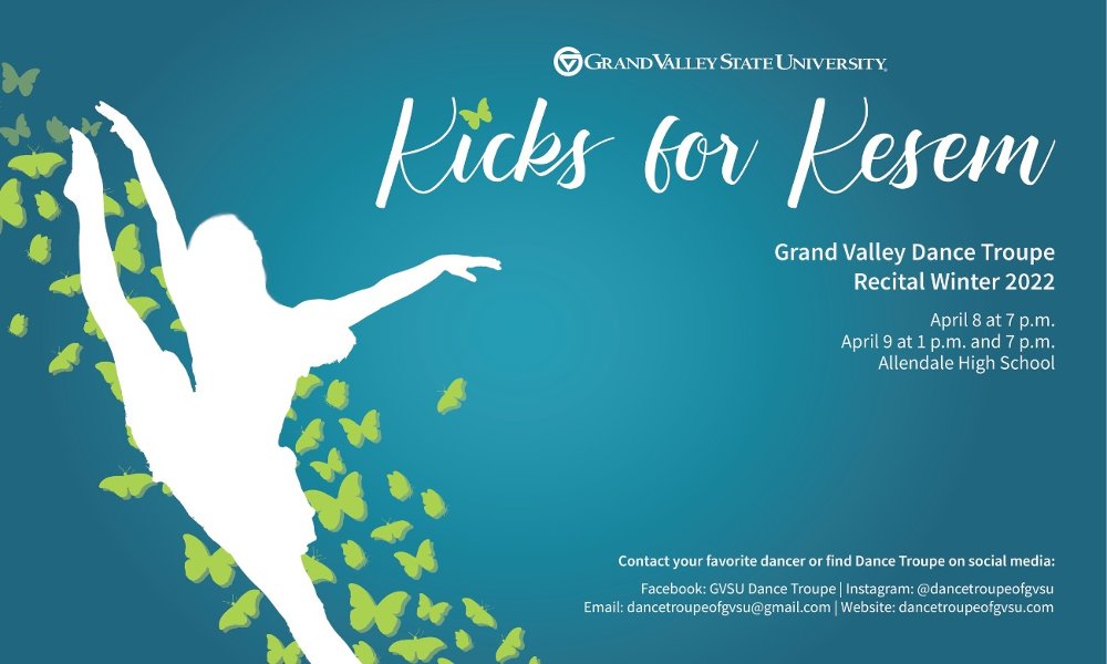 Dance Troupe Presents: Kicks for Kesem Winter 2022 Recital