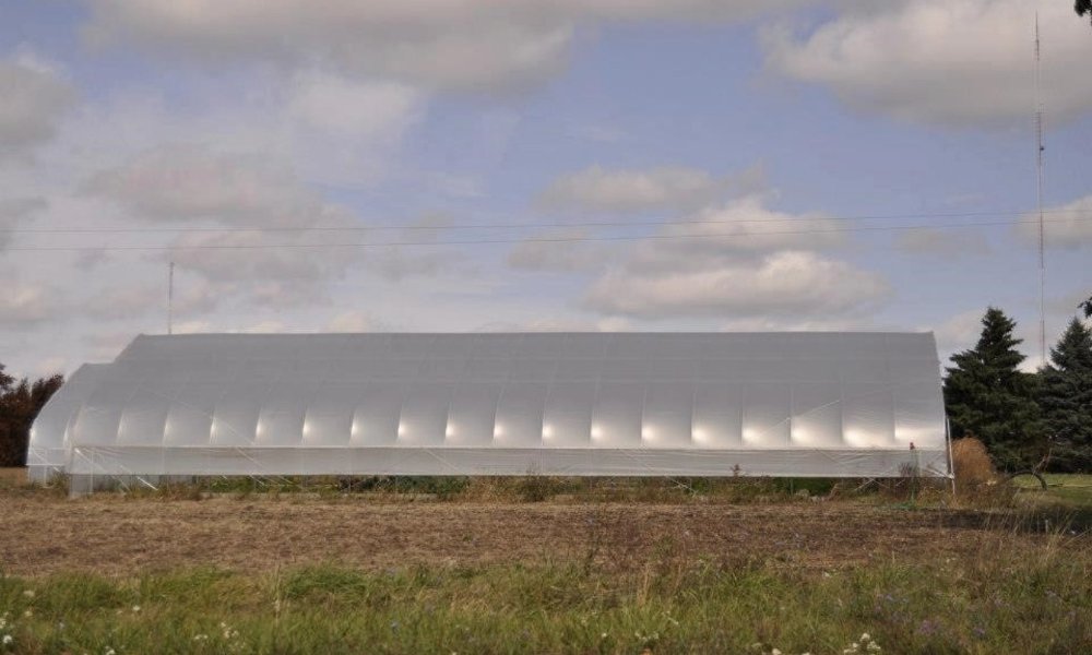 Let's set up a hoop house!