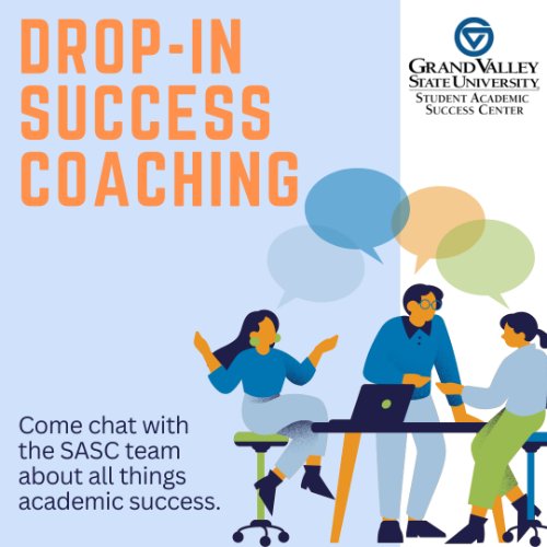 Drop-In Success Coaching: Study Skills