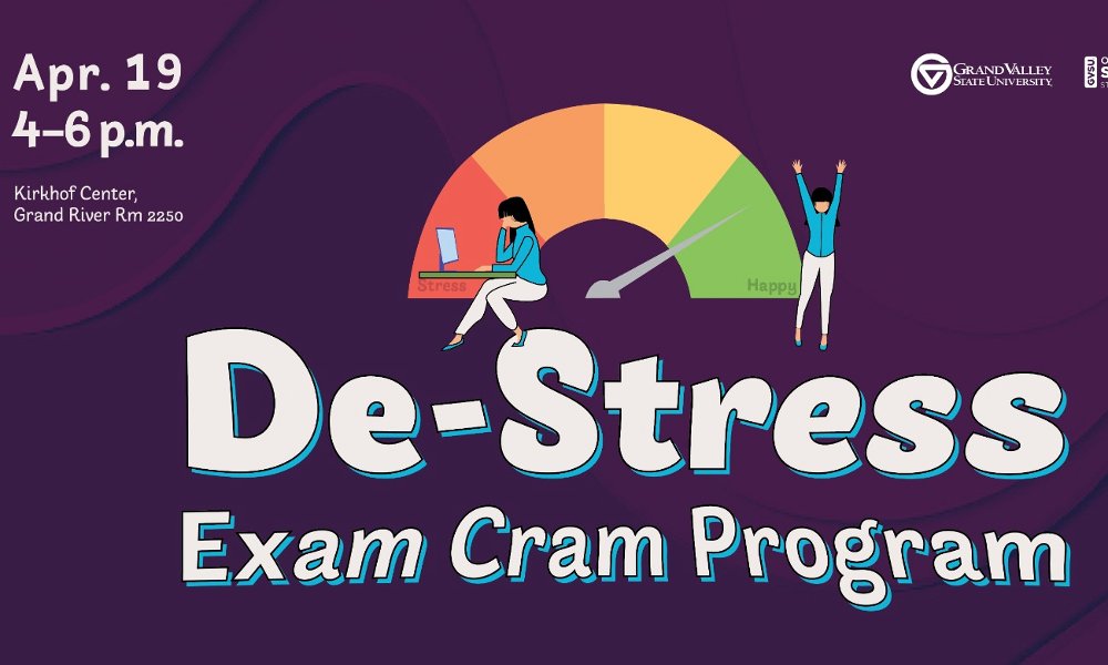 De-Stress Exam Cram Event