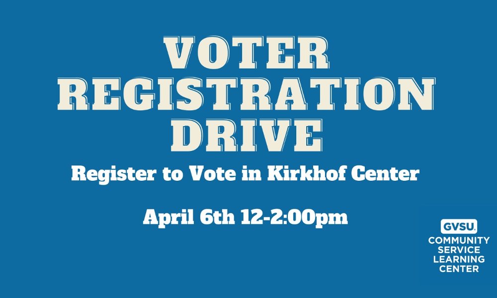 Voter Registration Drive