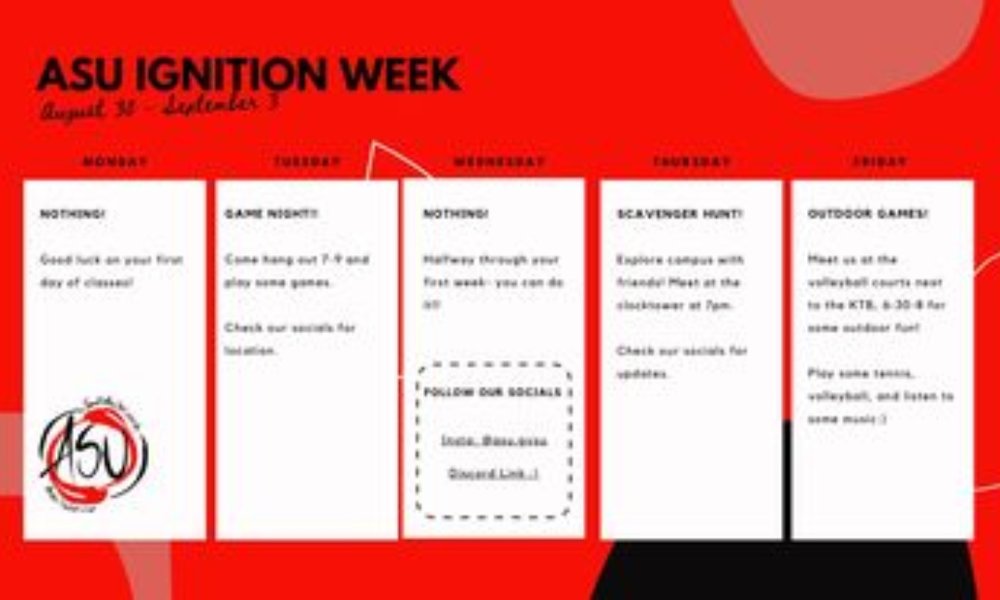 ASU Ignition Week!