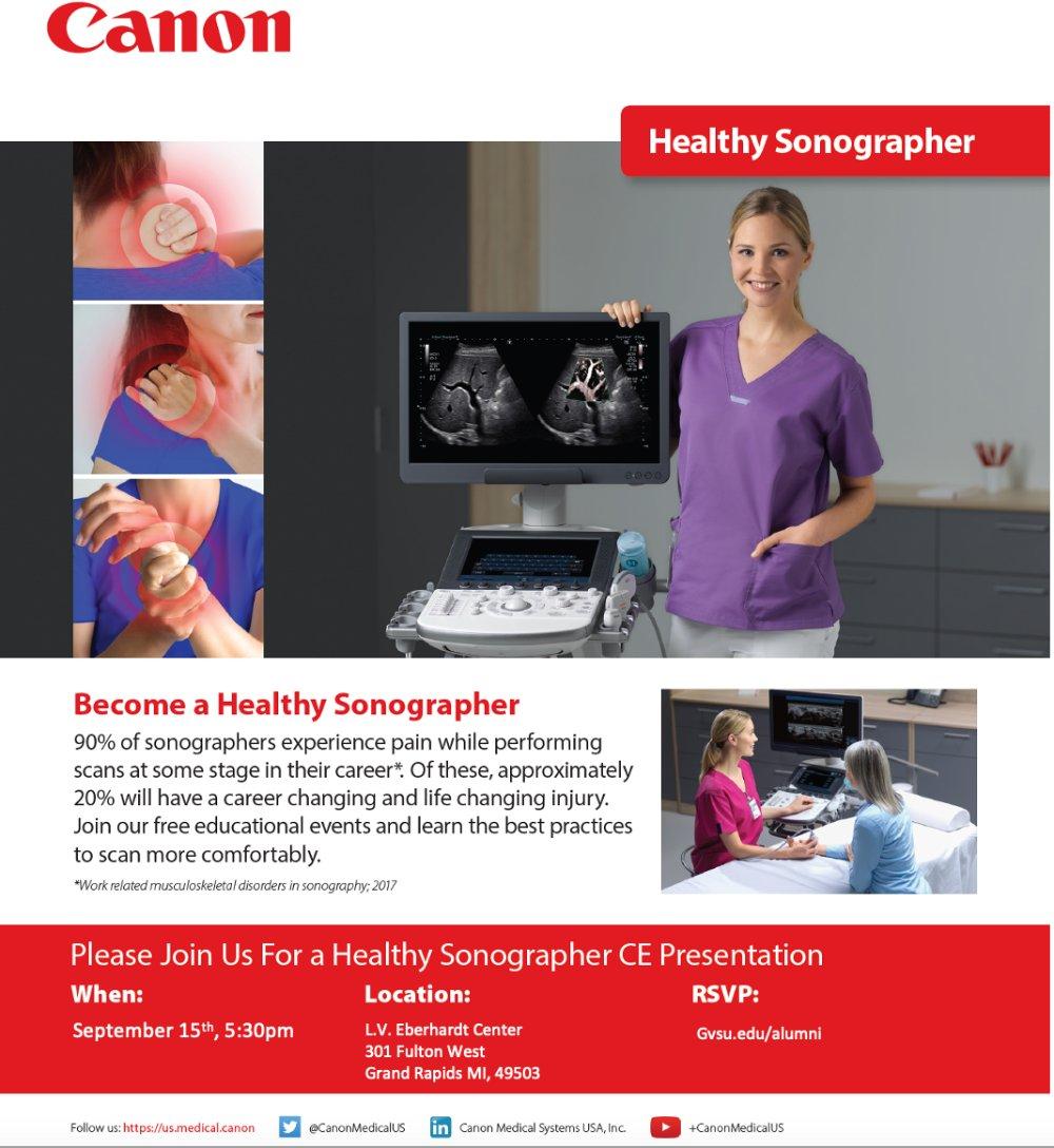 Healthy Sonographer Fall 2023