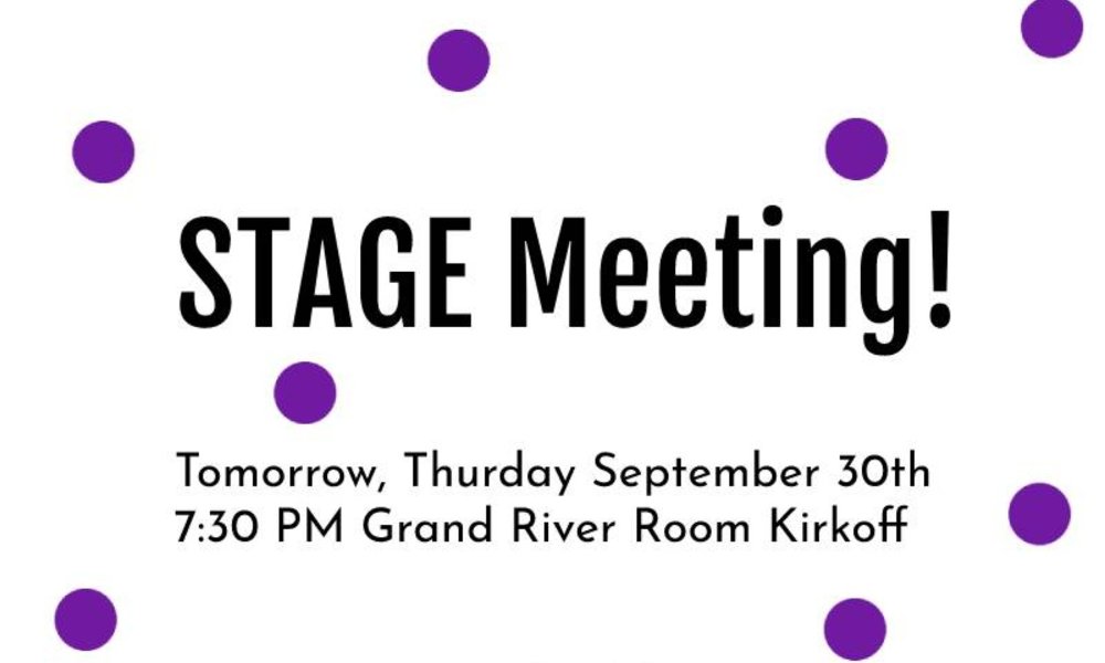 STAGE Meeting