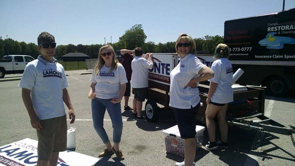 Working on a State Rep Campaign