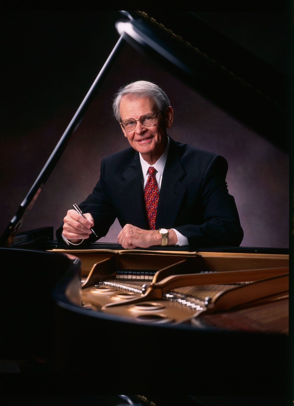 Sherman Van Solkema at piano