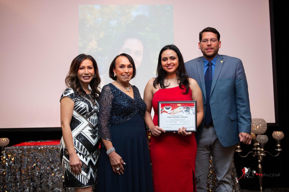 from left are Connie Dang, Lupe Ramos-Montigny, Irma Gonzalez Jimenez and Jesse Bernal