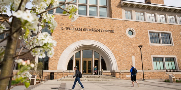 Seidman College of Business building.