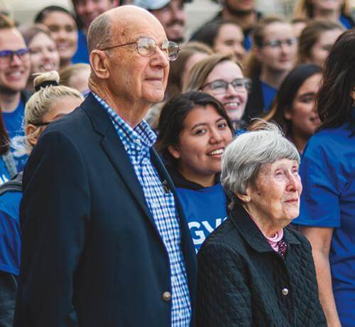 Read article Thompsons help students from working families realize dreams