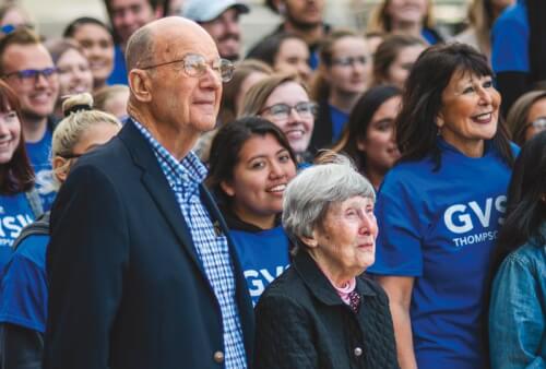 Read article Thompsons help students from working families realize dreams