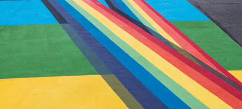 Read article Pride Month mural carries  special meaning for artist