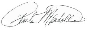 Signature of Philomena Mantella