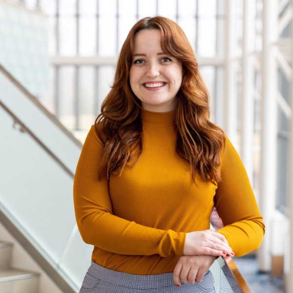 Katie Hoffswell poses for a photo.