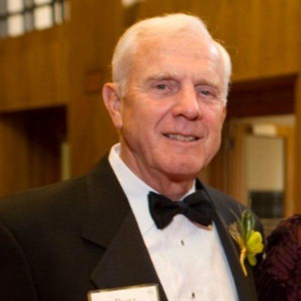 Robert Kersman in tuxedo and black tie