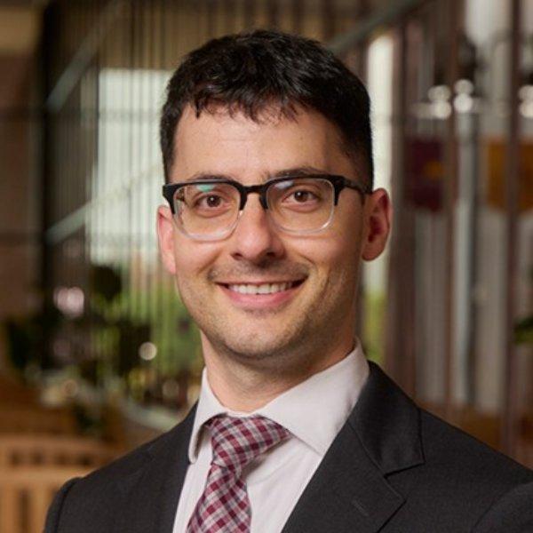 Portrait of University of Minnesota law professor Ilan Wurman.