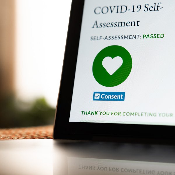 Online consent form.