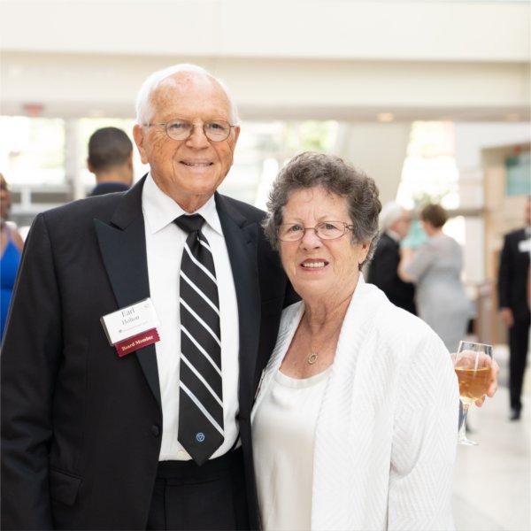 Earl and Donnalee Holton at a black tie event