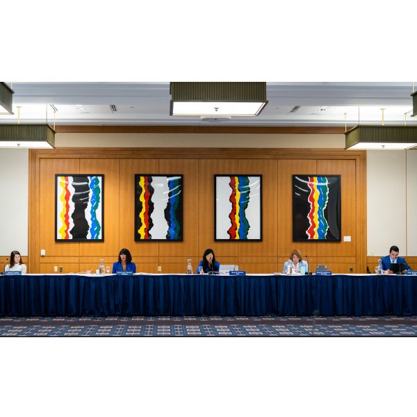 Members of the GVSU Board of Trustees.