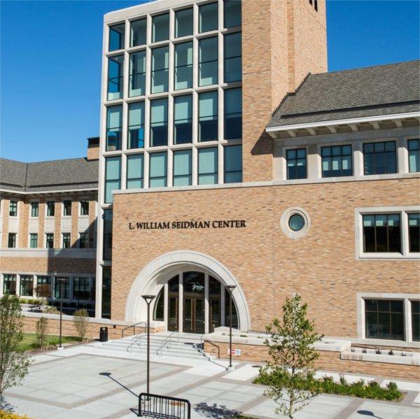 Exterior of Seidman College of Business