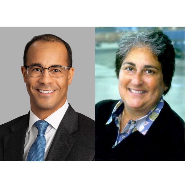 Portraits of Ronald Hall and Shelley Padnos