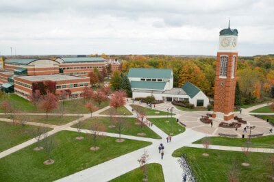 A photo of Grand Valley's Allendale Campus.