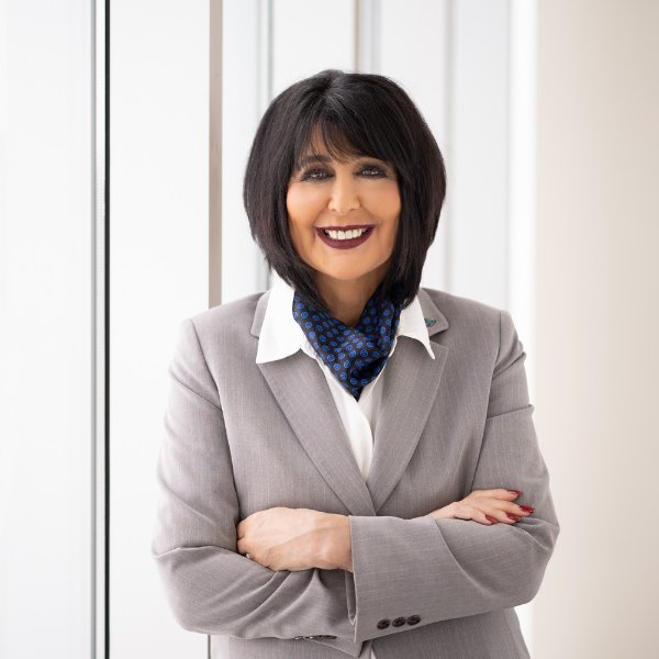 President Philomena V. Mantella posing for a photo.