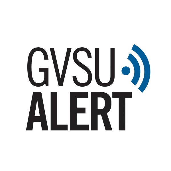 Graphic of GVSU Alert