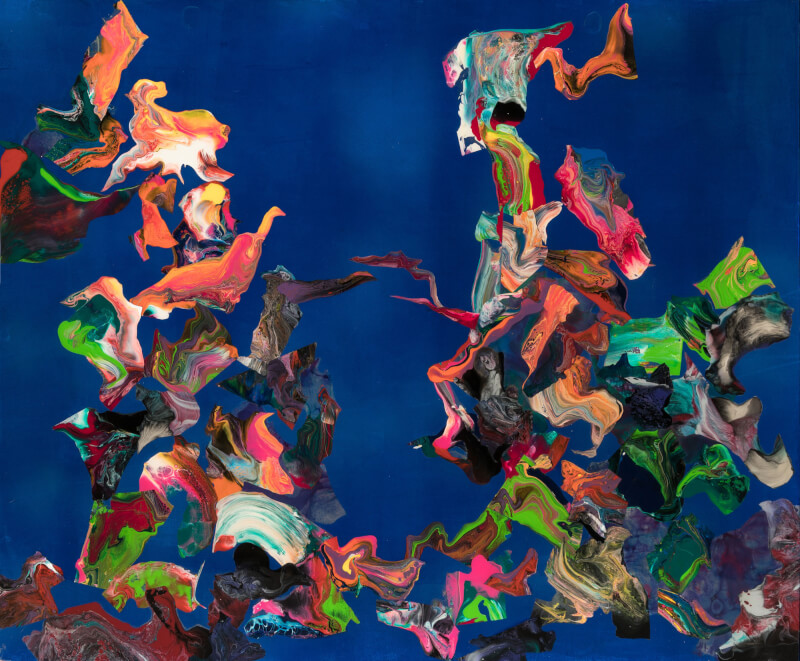 Painting by Herbert Murrie titled Franklin and Eleanor