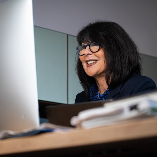 President Philomena V. Mantella delivers her State of the University address.