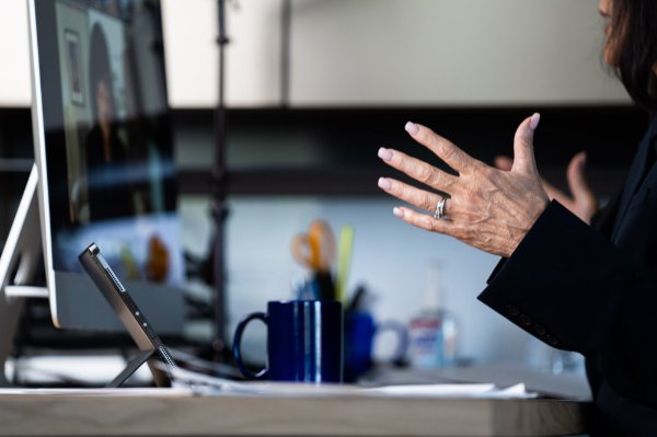 President Philomena V. Mantella during her State of the University address