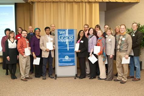 Twenty faculty members received a Faculty of Distinction award during Campus Leadership Week. 