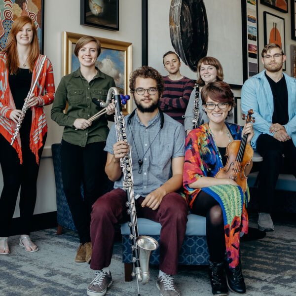 Photo of the New Music Ensemble