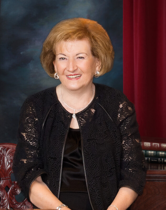 Helen DeVos was inducted into the universityýs Hall of Fame with an Enrichment Award in 2014.
