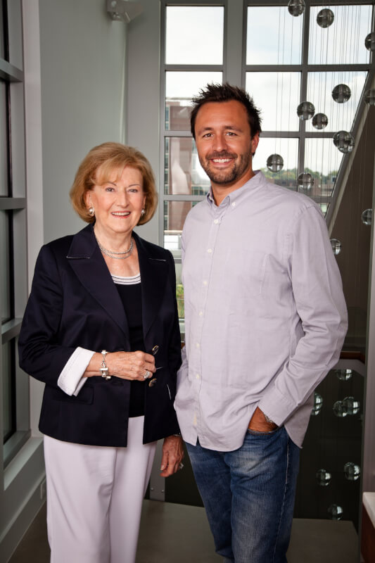 Helen DeVos and Rick DeVos