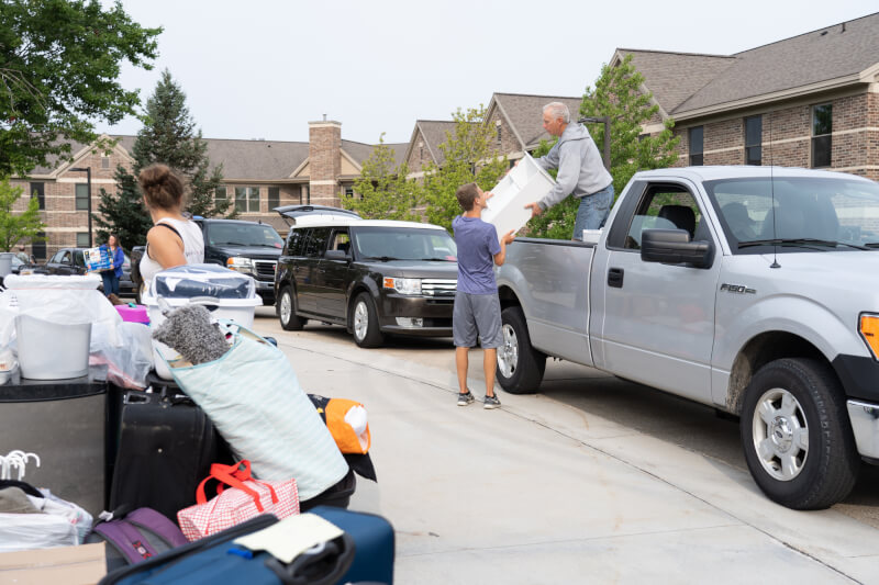 A photo from move-in.