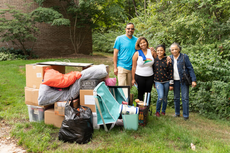 A photo from move-in.