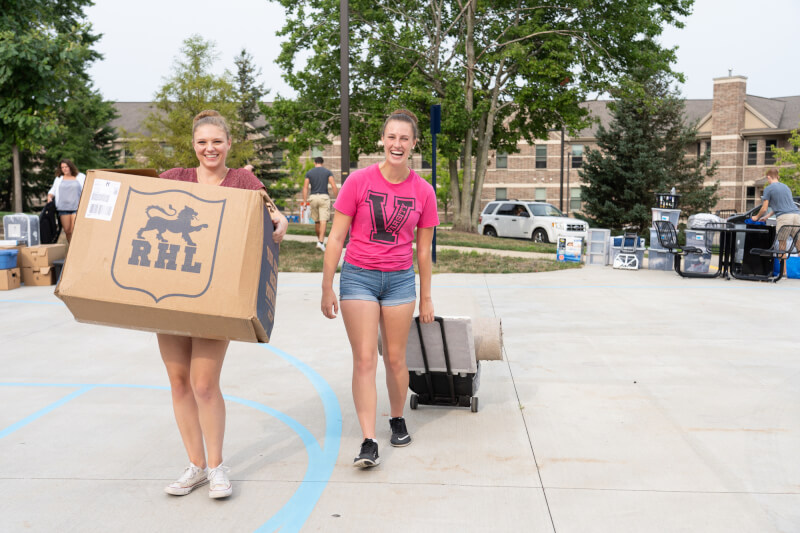 A photo from move-in.