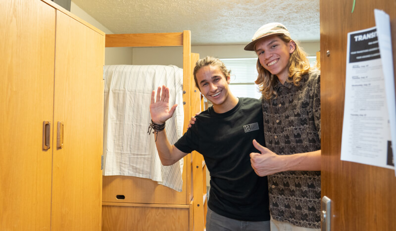 A photo from move-in.