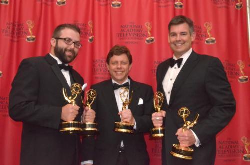 From left: Zach Liniewski, Philip Lane, Patrick Center