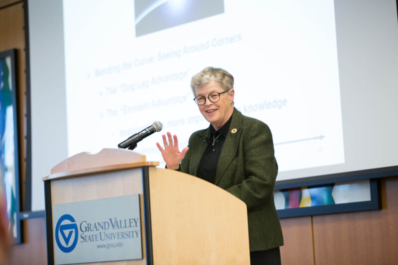 MSU President Lou Anna Simon